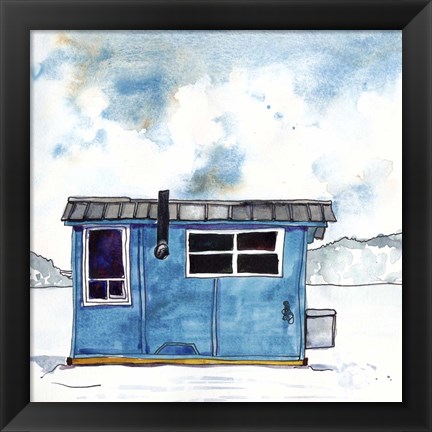 Framed Cabin Scape III Print