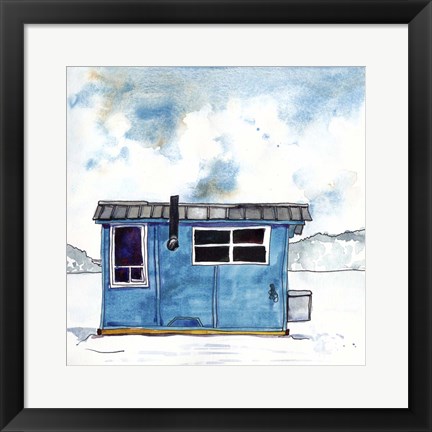 Framed Cabin Scape III Print