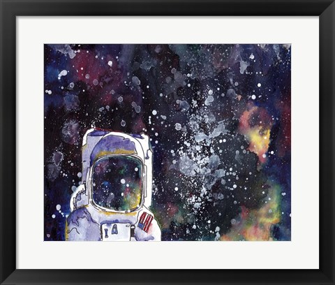 Framed Night Sky I Print