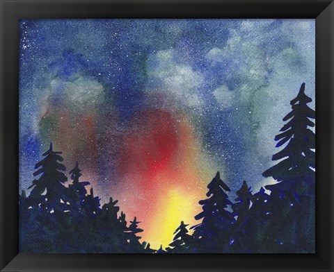 Framed Night Sky IV Print