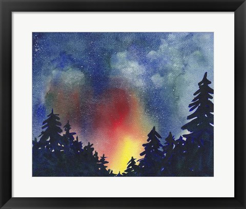 Framed Night Sky IV Print