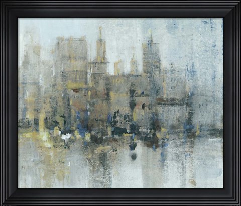Framed City Proper II Print