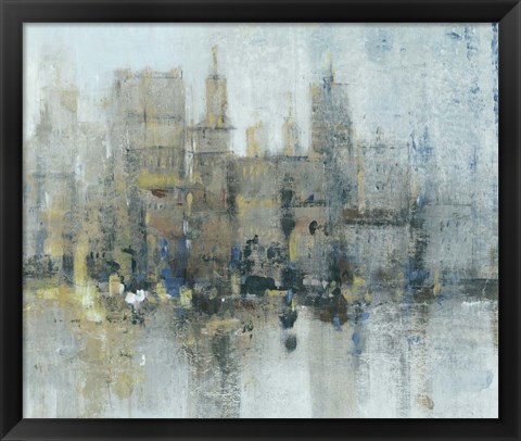 Framed City Proper II Print