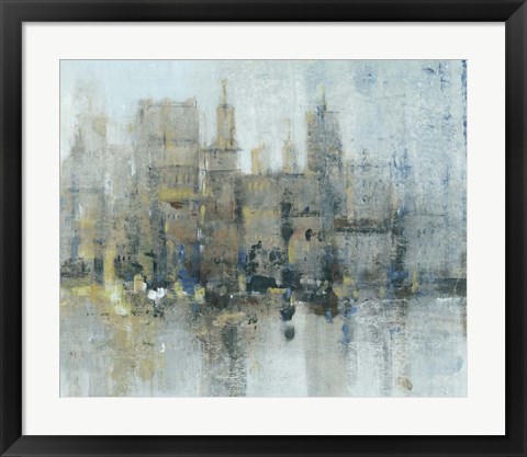 Framed City Proper II Print