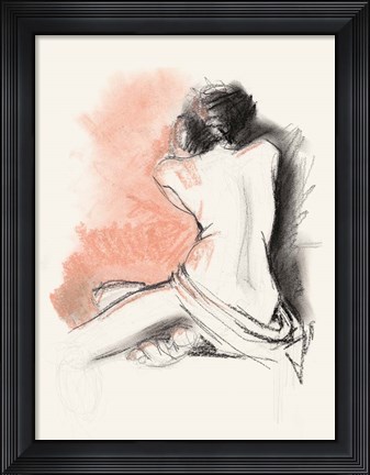 Framed Figure Gesture III Print