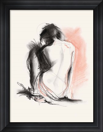 Framed Figure Gesture IV Print