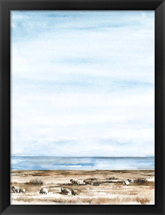 Framed Scottish Ewes II Print