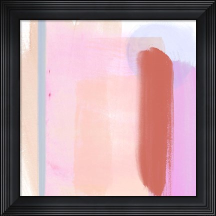 Framed Translucent Madras I Print