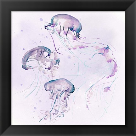 Framed Underwater Halcyon II Print