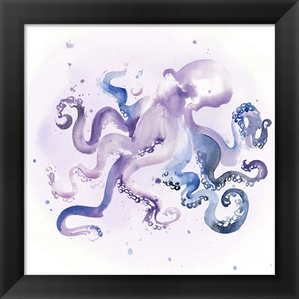 Framed Underwater Halcyon III Print