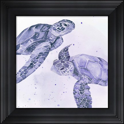 Framed Underwater Halcyon IV Print