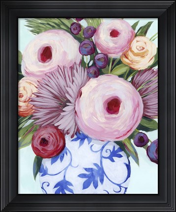 Framed Clarity Blooms I Print