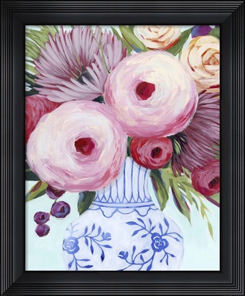 Framed Clarity Blooms II Print