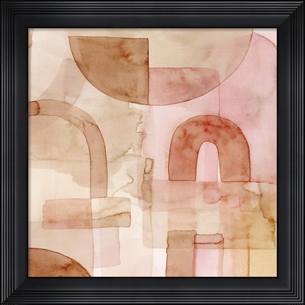 Framed Build Up II Print