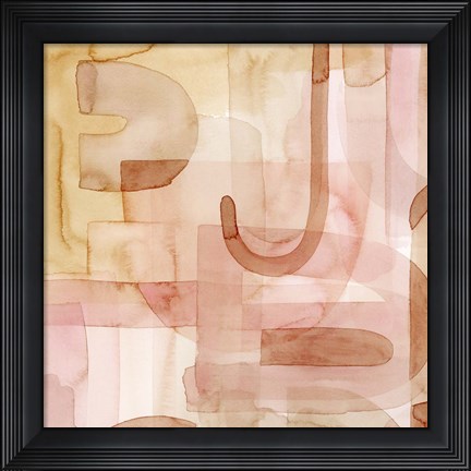Framed Build Up III Print