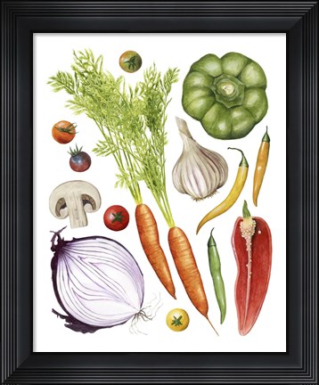 Framed Home Harvest I Print