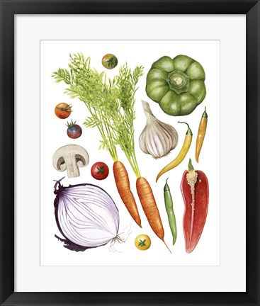 Framed Home Harvest I Print