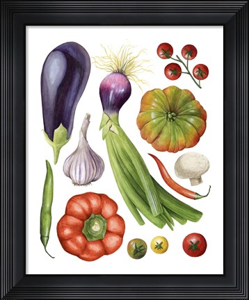 Framed Home Harvest II Print