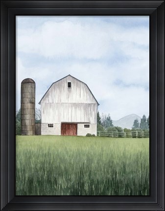 Framed Northern Acreage II Print