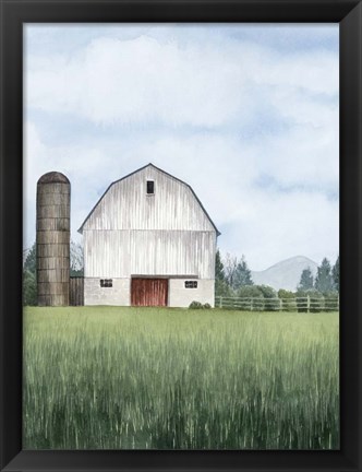 Framed Northern Acreage II Print