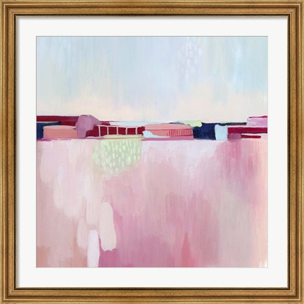 Framed Candy Cityscape II Print