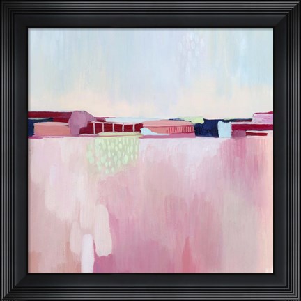 Framed Candy Cityscape II Print