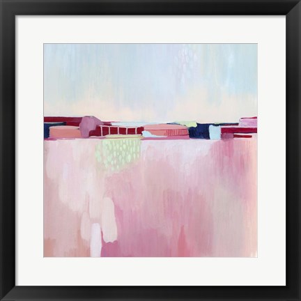 Framed Candy Cityscape II Print