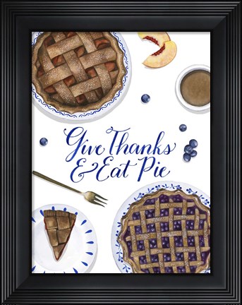 Framed Sweet As Pie II Print