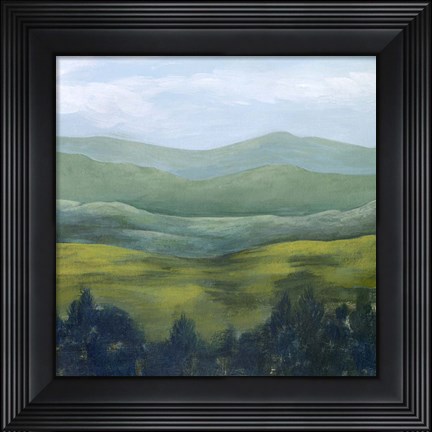 Framed Open Valley II Print