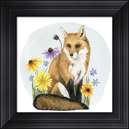 Framed Wild Woodland I Print