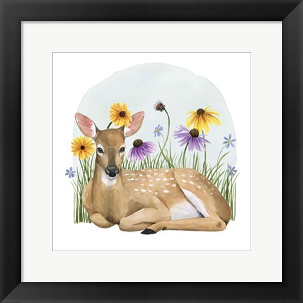 Framed Wild Woodland II Print