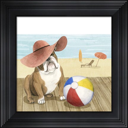 Framed Let&#39;s Go for a Boardwalk I Print