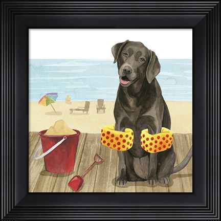 Framed Let&#39;s Go for a Boardwalk II Print