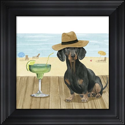 Framed Let&#39;s Go for a Boardwalk IV Print