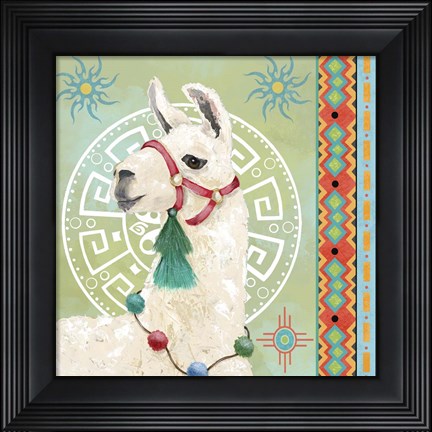 Framed Peruvian Dreams II Print