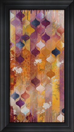 Framed Warm Ambition I Print