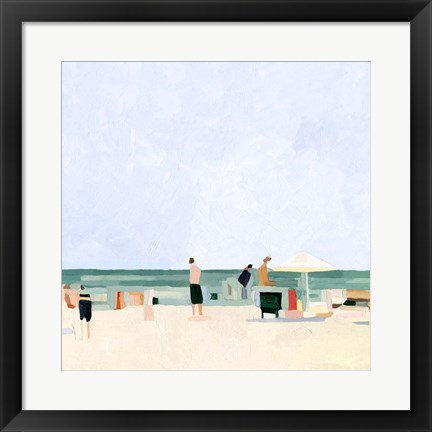 Framed Family Vacation I Print