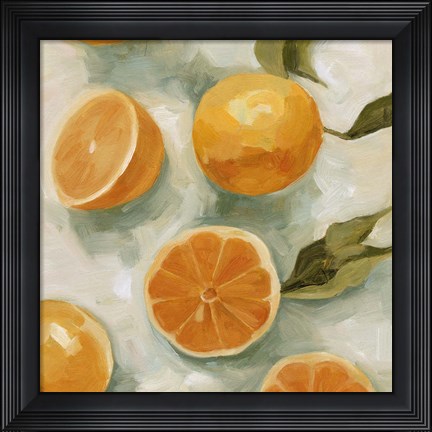 Framed Fresh Citrus I Print