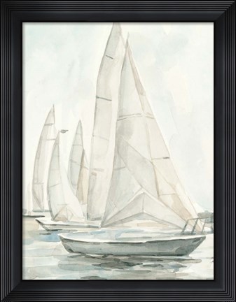 Framed Soft Sail II Print