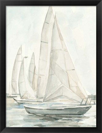 Framed Soft Sail II Print