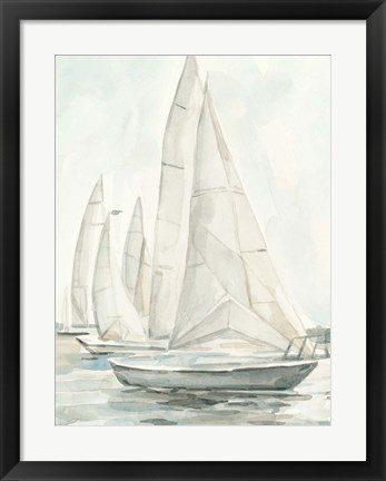 Framed Soft Sail II Print