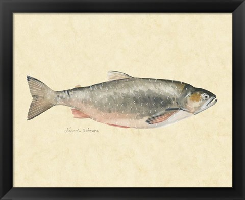 Framed Catch of the Day II Print