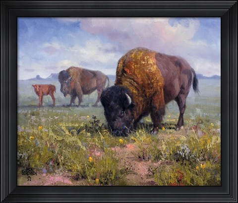 Framed Family Outing Print