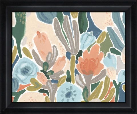 Framed Meadow Gala I Print