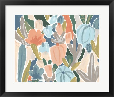 Framed Meadow Gala II Print