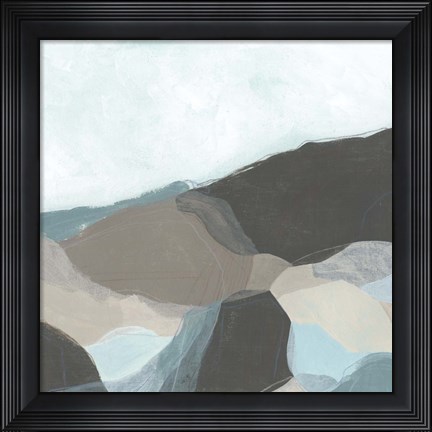 Framed Riverbend Valley II Print