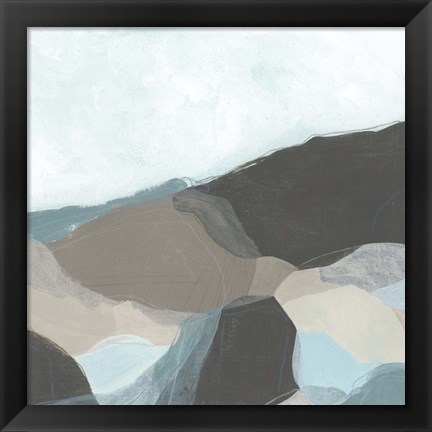 Framed Riverbend Valley II Print