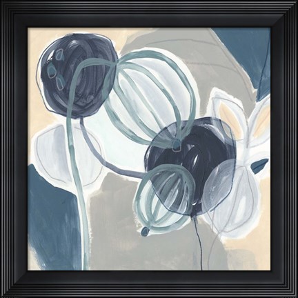 Framed Tropical Song II Print