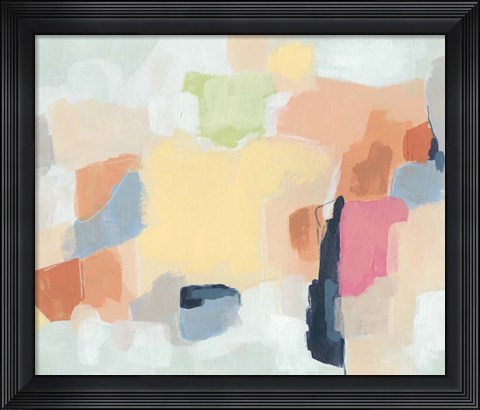 Framed Cartographer&#39;s Dream I Print