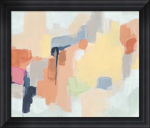 Framed Cartographer&#39;s Dream II Print